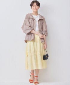 組曲 【撥水・WEB限定】ギャザーフード パッカブルブルゾン