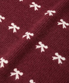 Green Parks ・ｓｗｉｎｇ　ｂｙ　リボンジャカードクルーニット