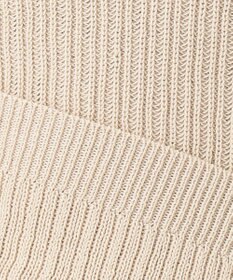 J.PRESS LADIES L 【洗える】コットン地柄 ニット