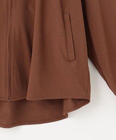 Feroux 【接触冷感・UVカット・吸水速乾】ラッシュガードフリル パーカー