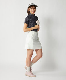 FILA GOLF／marie claire 【Marie claire sports】ロゴ柄モックネックシャツ