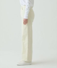 caqu ワイドフィット 裏起毛コーデュロイパンツ