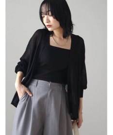 Green Parks 接触冷感　推しニット　ゆったりカーディガン