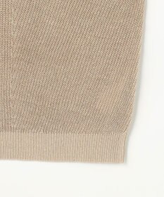 自由区 リネンミドルゲージプルオーバー ニット