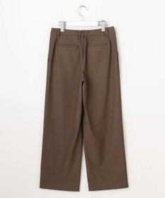 J.PRESS LADIES L 麻シェルドライ ワイド ストレート パンツ