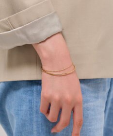 Phoebe 〈金属アレルギー対応〉リッチフローバングル　ゴールド/ニッケルフリー