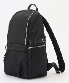 ICB 【A4サイズ収納可・容量約14L】8ポケットメタルファスナー ナイロンリュック