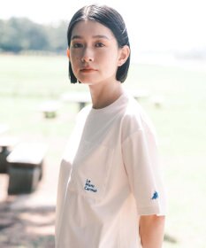 SHARE PARK LADIES 【UVカット・吸水速乾・ストレッチ・軽量 】バックプリントポケットTシャツ（S・Mサイズ）