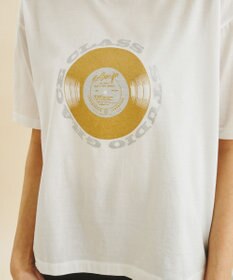 GRACE CONTINENTAL レコードプリントTシャツ