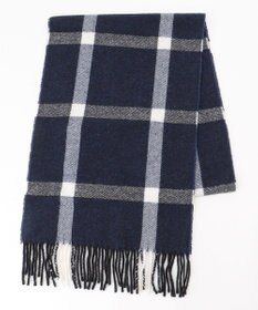 JOSEPH ABBOUD 【カシミヤ混・イタリア製】ビックビックチェック　ストール