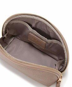 TOPKAPI 【Breath TOPKAPI】【TOPKAPI × 藤本美貴さんコラボ】スコッチグレイン ラウンドポーチ/撥水