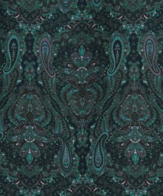 ANY L 【洗濯機可/ウエストゴム】ウェーブプリントパンツ