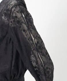 23区 L 【R(アール)】エンブロイダリーフラワー ブラウス