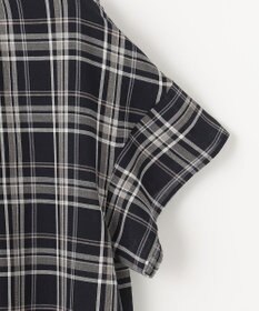 J.PRESS LADIES シアーストライプチェック カットソー