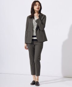 J.PRESS LADIES L 【洗える】COTTON ACETATE クルーネック ニット