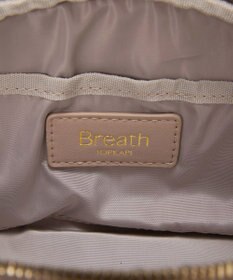 TOPKAPI 【Breath TOPKAPI】【TOPKAPI × 藤本美貴さんコラボ】スコッチグレイン ラウンドポーチ/撥水