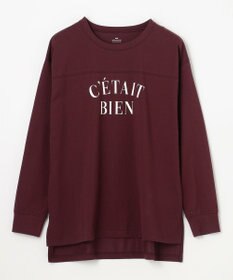 ANY L フットボールロングスリーブＴシャツ