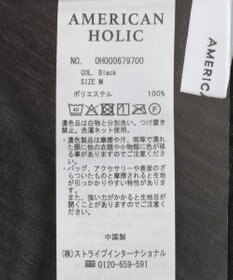 AMERICAN HOLIC 【2点SET】アシメシアーT＋ラメインナー