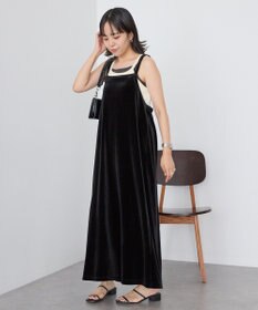 AMERICAN HOLIC ベロアキャミワンピース