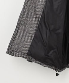 JOSEPH ABBOUD 【撥水/フード取り外し可/ダウン】パウダータフタ ダウン ブルゾン