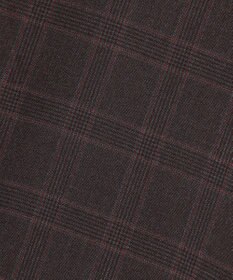 J.PRESS LADIES L アルガンシルク チェック クロップド パンツ