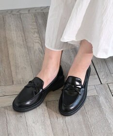 APOM 本革ウォータープルーフリボンローファー 30