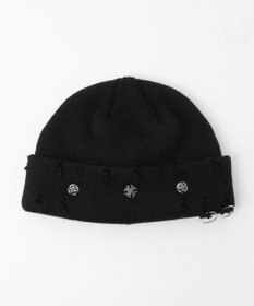 WEGO メタルチャームニットキャップ