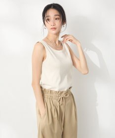 CRAFT STANDARD BOUTIQUE 【抗菌防臭】テレコタンクトップ