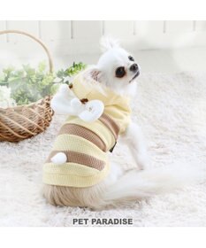 PET PARADISE 犬 服 蜂 パーカー 【小型犬】 ワッフル