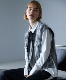 ICB今期物￼ フェザーツイード ベスト フェザーツイード ベスト / ICB | ファッション通販 【公式通販】オン