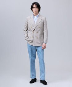 J.PRESS MEN 【J.PRESS ORIGINALS】【UNISEX】Washed Piped Stem DENIM