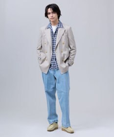 J.PRESS MEN 【J.PRESS ORIGINALS】【UNISEX】Washed Piped Stem DENIM
