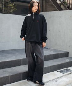 WEGO 【WEB限定/25年秋冬新作/ユニセックス着用ITEM】別注USPOLOハーフZIPPO