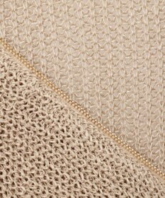 BEIGE， OPTICAL / ニットパーカー