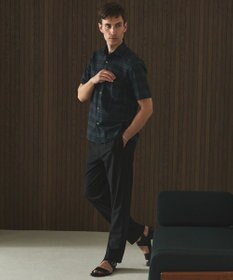 GOTAIRIKU リラックスシルエット【高通気性/吸水速乾】ドッツエアー クールマックスサッカーシャツ