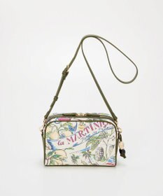 TOPKAPI 【TREASURE TOPKAPI】マイルドサテン スカーフ柄 ショルダーバッグ