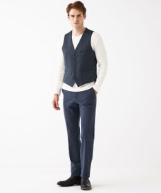 JOSEPH ABBOUD 【キングサイズ】ツィーディジャージー ベスト