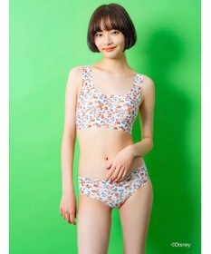 WACOAL ノンワイヤーブラ [GOCOCi][ワコール] Disneyコレクション 伸びのよい素材を使用 立体的なバストシルエット ゴコチ ハーフトップ ブラトップ レディース CGG537 /ワコール