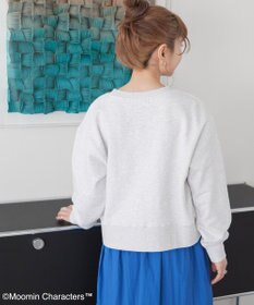 AMERICAN HOLIC Moomin コミック柄プリント裏毛プルオーバー