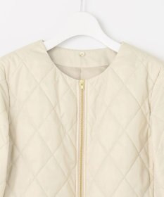 J.PRESS LADIES 【洗える】スパンライクナイロンタッサー ステンカラー コート