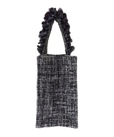 Maison de FLEUR EC限定ツイードフリルスクエアトートSバッグ