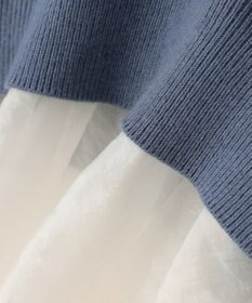 uncrave ウール ナイロン ペプラム ニット（uncrave STANDARD）