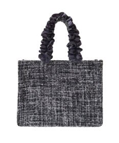 Maison de FLEUR EC限定ツイードフリルスクエアトートSバッグ