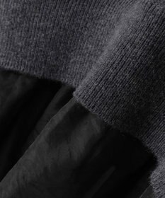 uncrave ウール ナイロン ペプラム ニット（uncrave STANDARD）