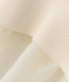 uncrave ウール ナイロン ペプラム ニット（uncrave STANDARD）