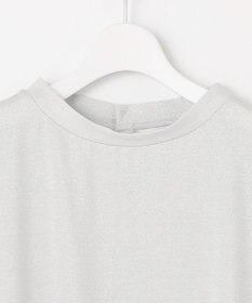 J.PRESS LADIES 【洗える・接触冷感・UVカット】ラメ天竺 カットソー