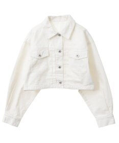 earth music&ecology ショートデニムジャケット