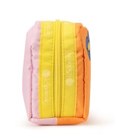 LeSportsac SQUARE COSMETIC/ミッフィーピンク/オレンジSQ