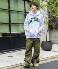 WEGO ヘビーウエイトサガラカレッジプルパーカー