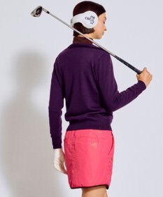 PW CIRCULUS 【WOMEN】Spark cat クルーネックニット ゴルフウェア レディース